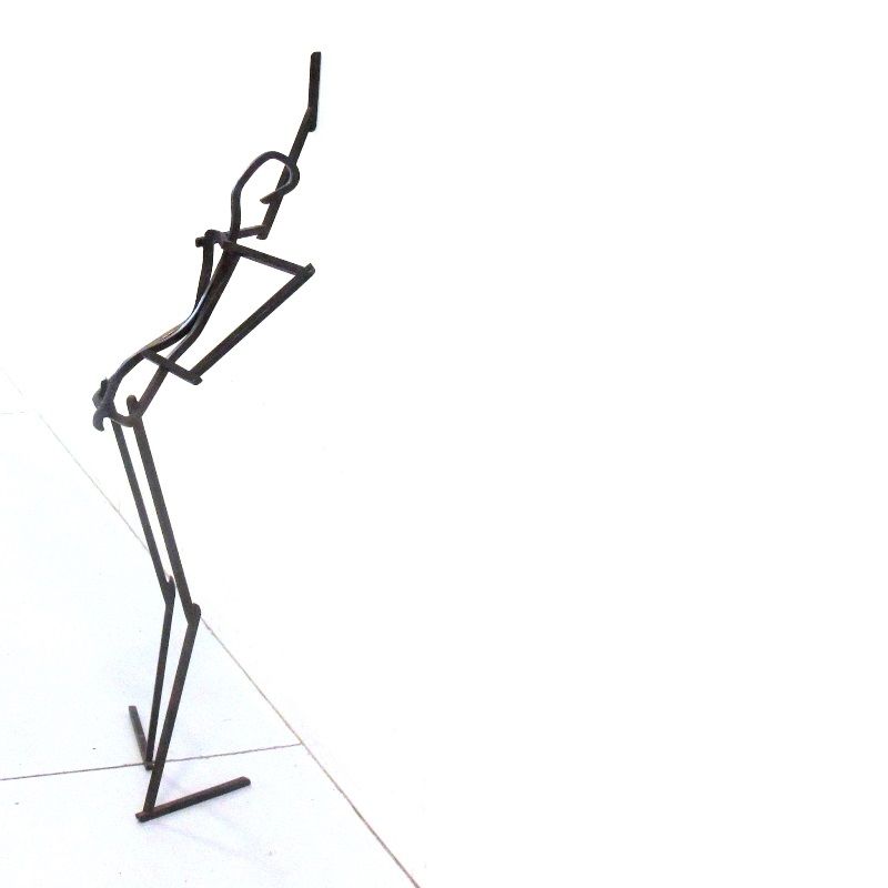 escultura de hierro