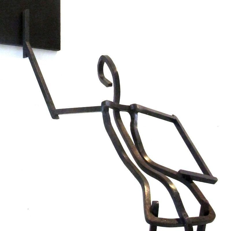 escultura de hierro