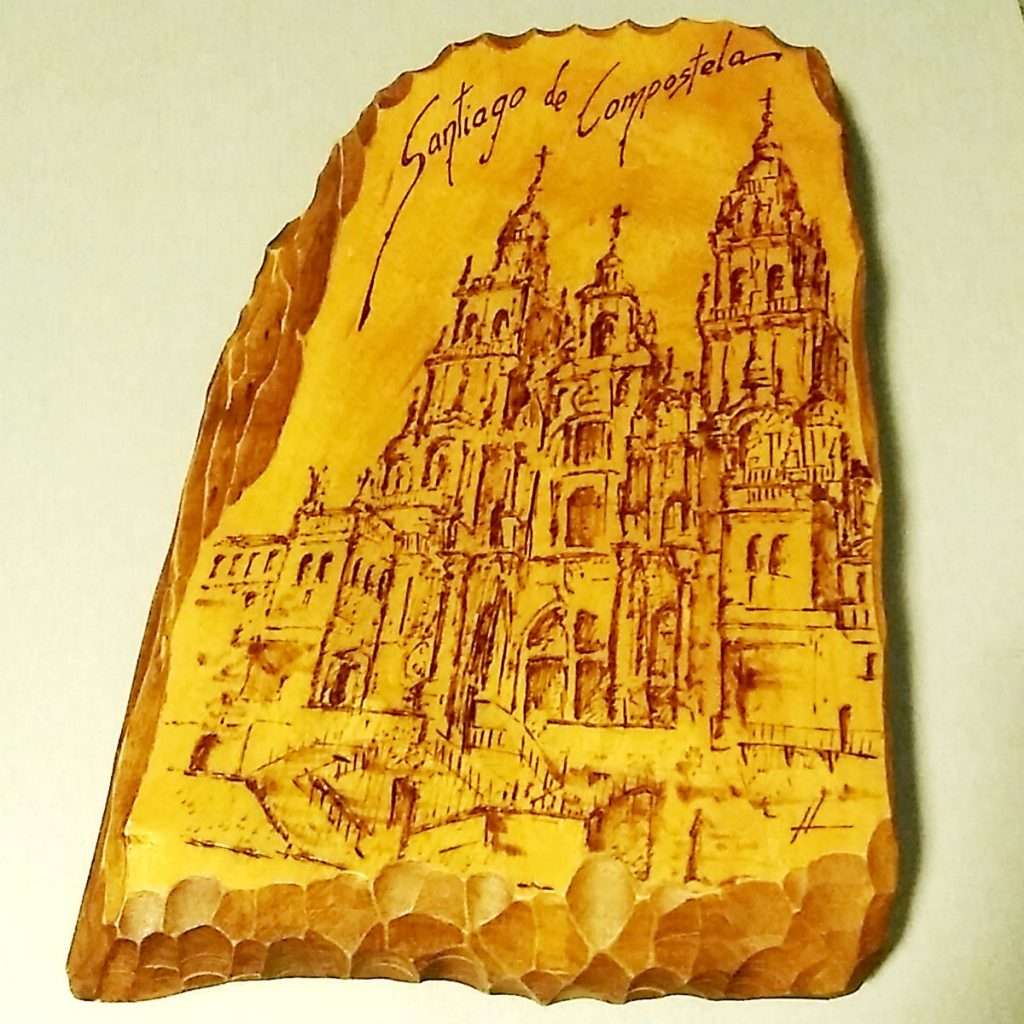 Pirograbado catedral de santiago