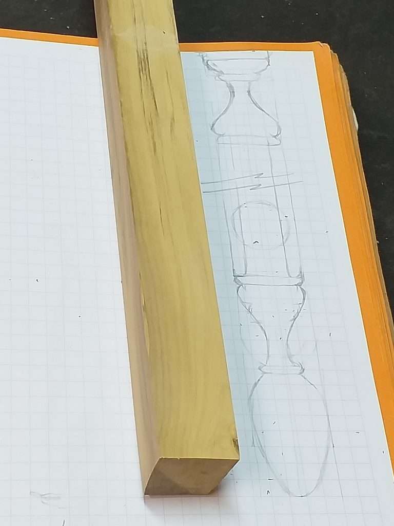 Diseño de cuchara de madera